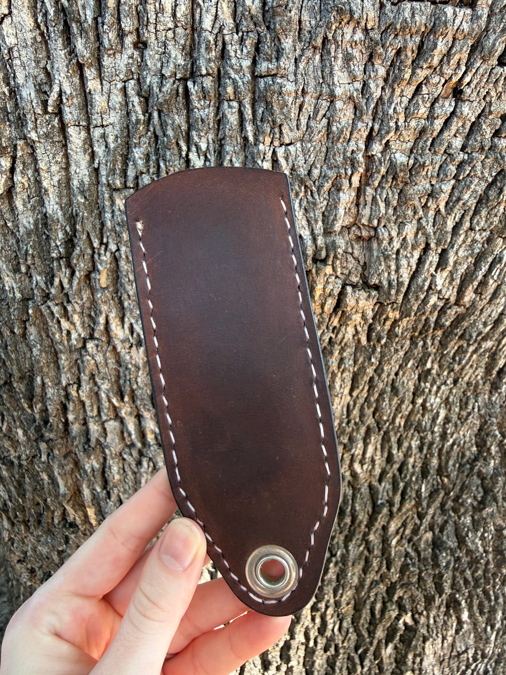 Center Floral Carved Cast Iron Skillet Handle - Natural