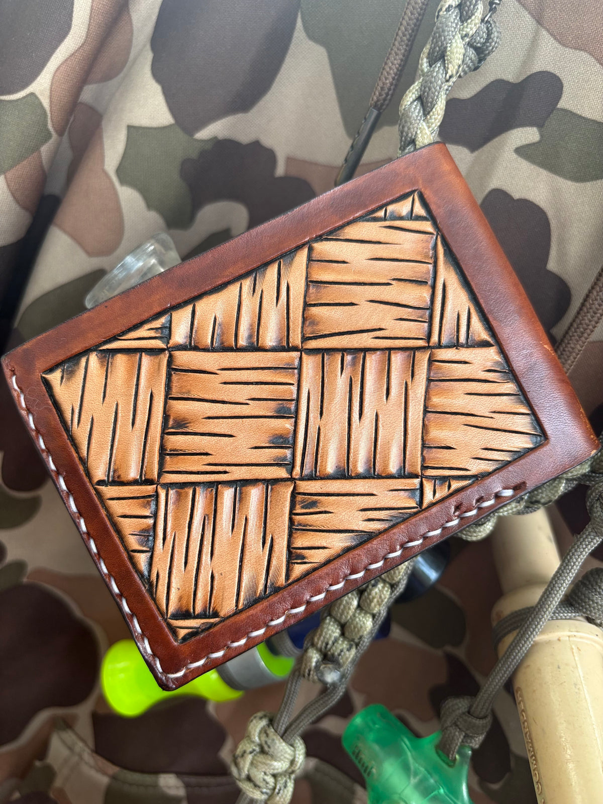 Duck Carved Bifold Wallet