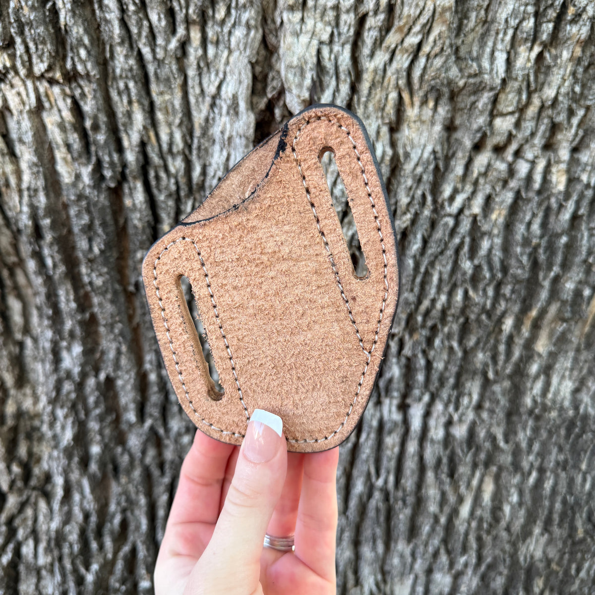 Rough out Pancake Knife Sheath