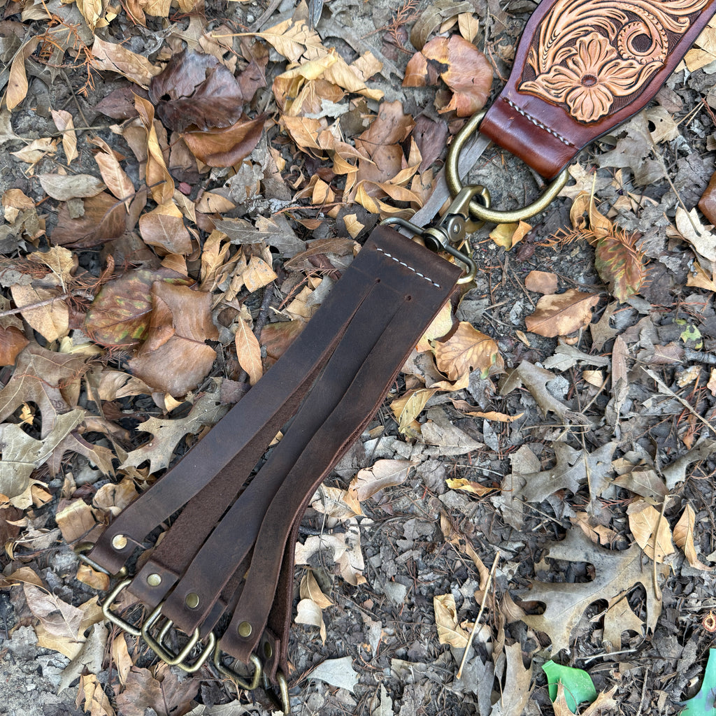 Feathered Duck Camo Game Strap - Brown