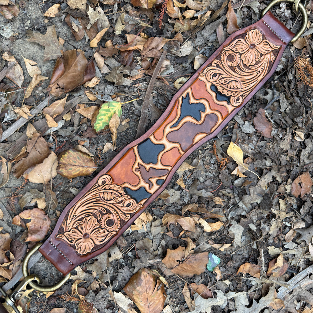 Feathered Duck Camo Game Strap - Brown