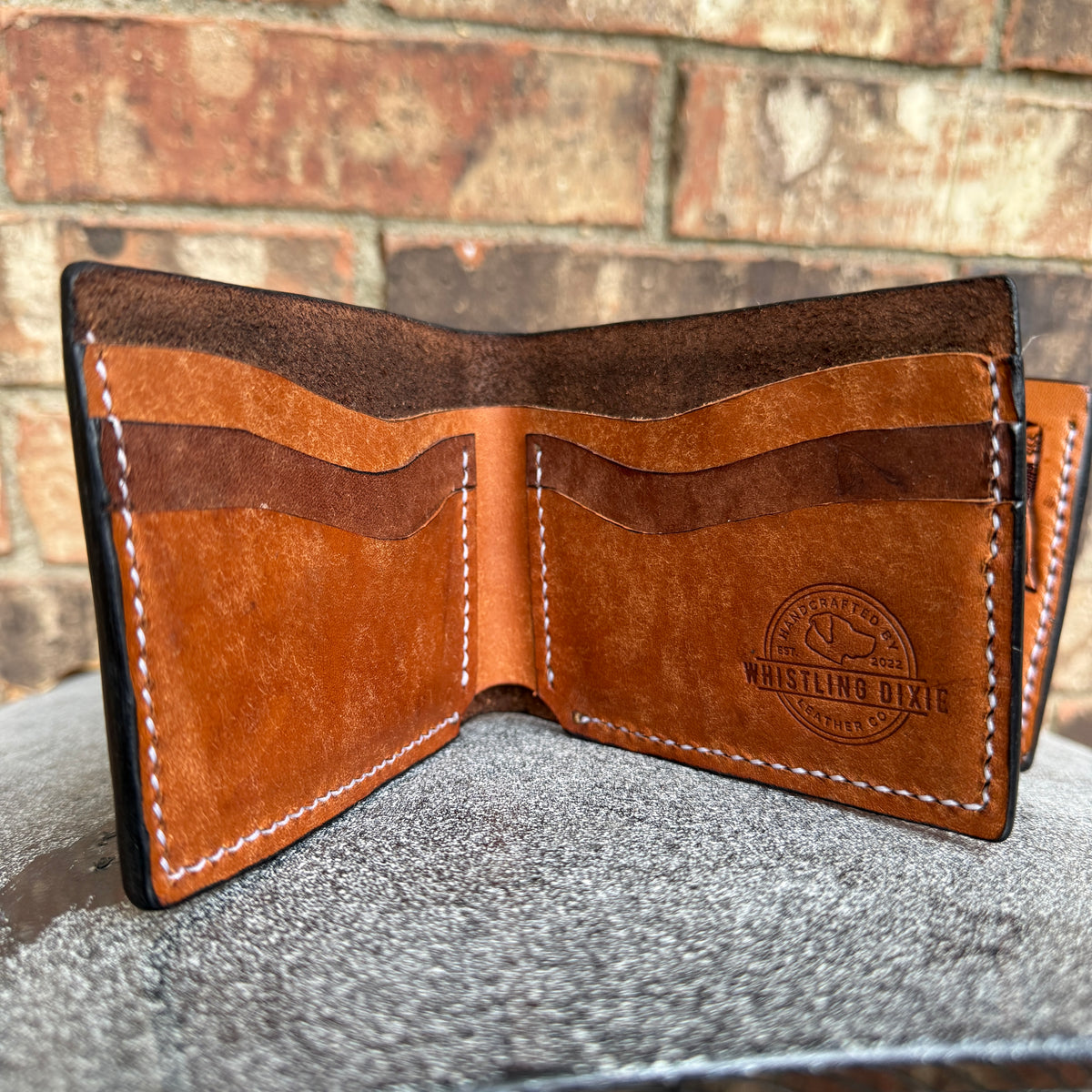 Duck Camo Carved Bifold Wallet