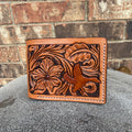 Duck Camo Carved Bifold Wallet